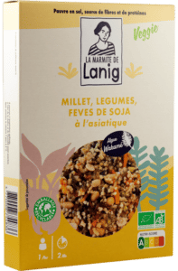 La marmite de Lanig - Millet, légumes, féves de soja à l'asiatique 250g