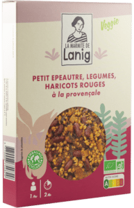 La marmite de Lanig - Petit épeautre, légumes, haricots rouges á la provencale 250g
